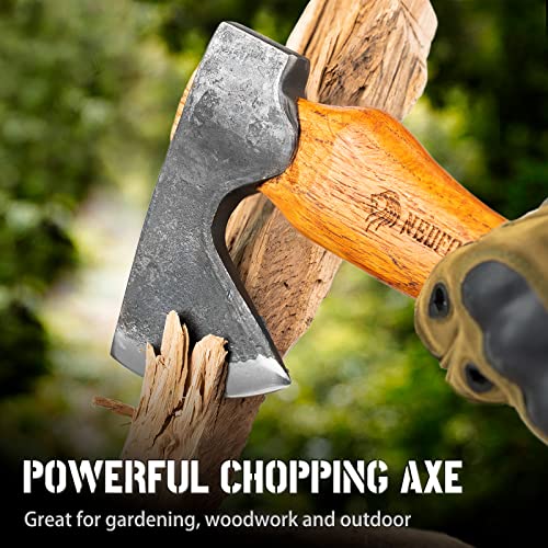 NedFoss R33 Camping Hatchet - Hand Forged Survival Axe