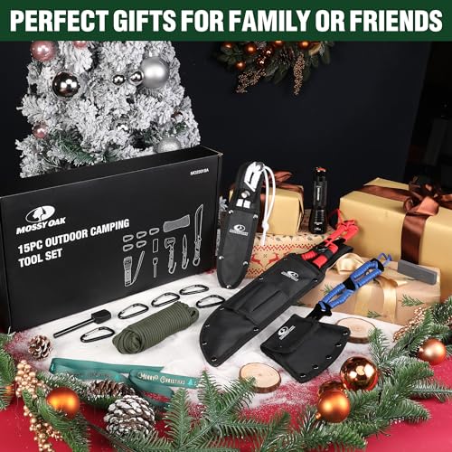 Mossy Oak Hatchet and Machete Set + Extras