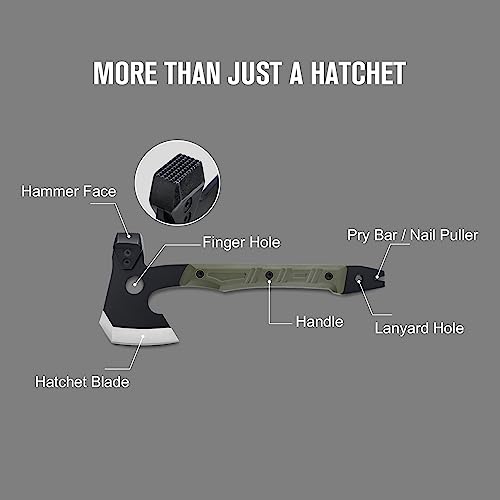 OKNIFE Otacle A1 Survival Hatchet & Camping Axe
