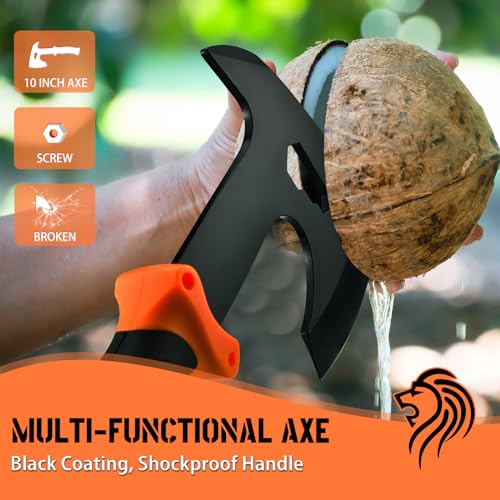 NedFoss 15" Machete, 10" Hatchets, Fixed Blade Knife