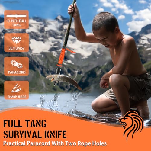 NedFoss 15" Machete, 10" Hatchets, Fixed Blade Knife