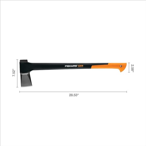 Fiskars X25 Splitting Axe - Medium to Large Logs