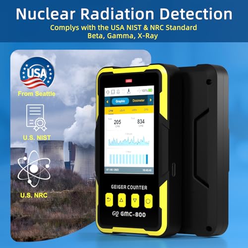 Smart Radiation Detector with USA Design and LCD Display