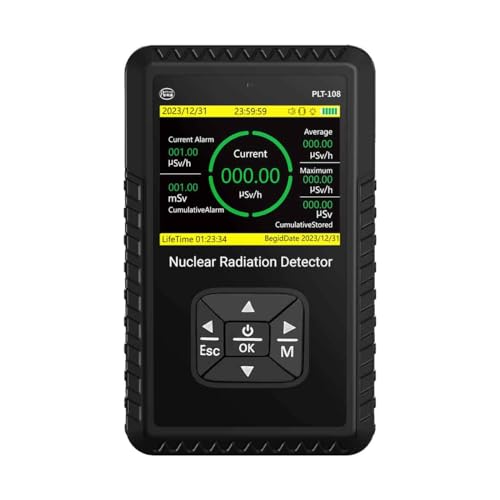Portable Geiger Counter Radiation Detector with LCD Display