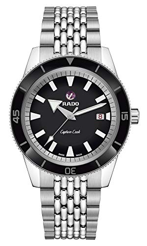 Rado Captain Cook Black Dial Men's Watch