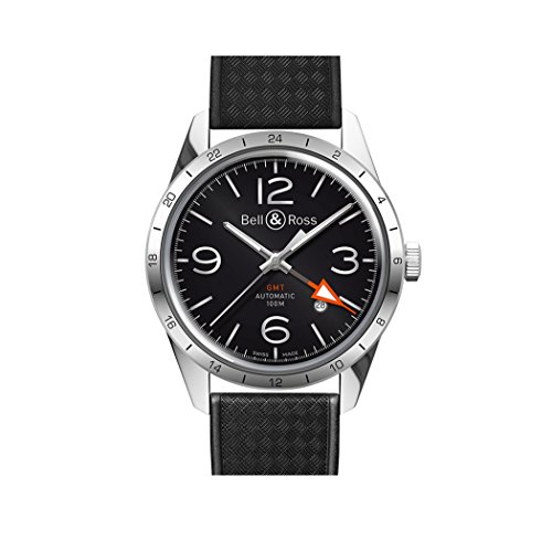 Bell and Ross Vintage Black GMT Men's Watch