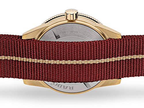 Rado Captain Cook Bronze Fabric Bracelet Automatic Watch