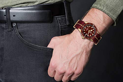 Rado Captain Cook Bronze Fabric Bracelet Automatic Watch
