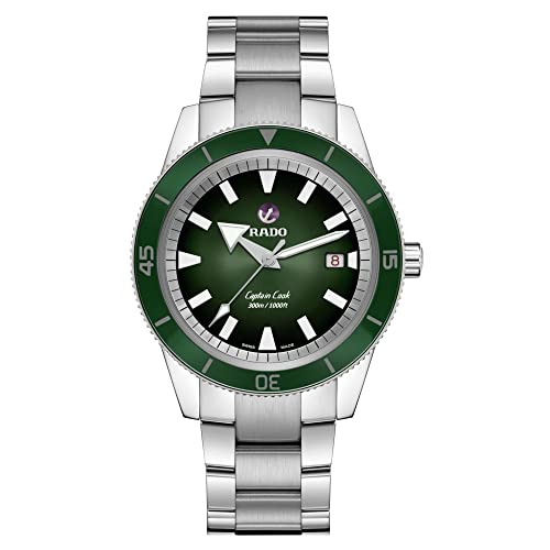 Rado Men's Captain Cook Green Swiss Automatic Watch