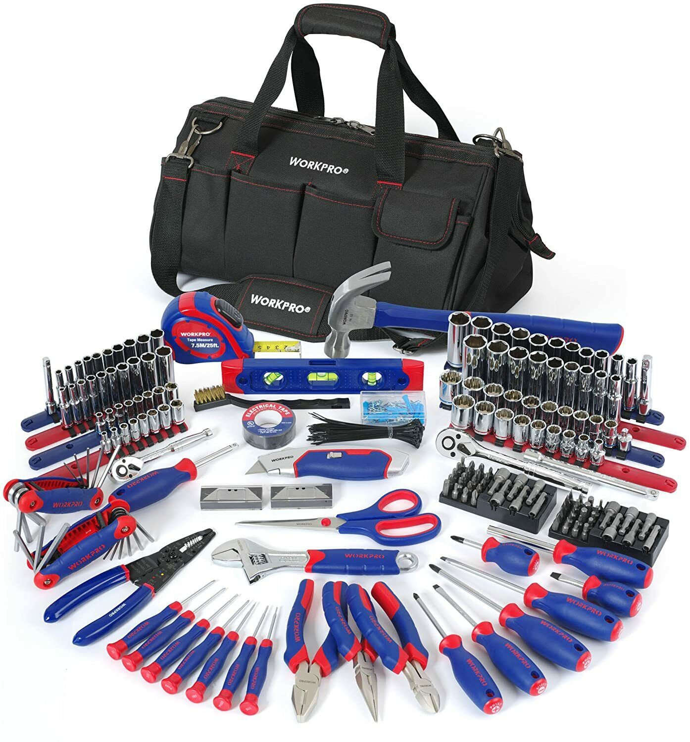 WORKPRO 322-Piece Home Repair Tool Kit VIP Essentials