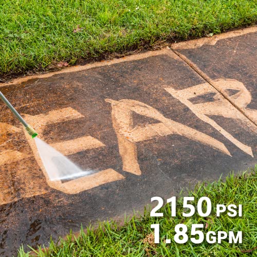 Powerful Electric Pressure Washer with Hose Reel, 2150PSI