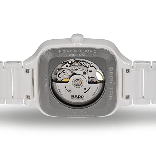 Rado True Square Open Heart Watch White 38mm