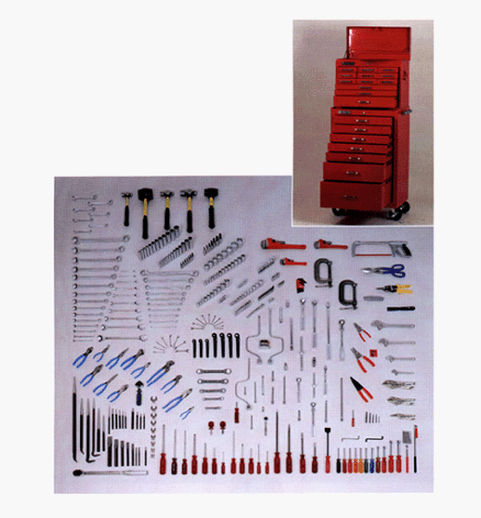 370-Piece Master Maintenance Set with Bottom Tray