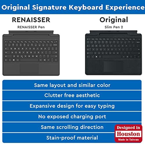 RENAISSER Pelican K8 Keyboard and Raphael 520C Stylus