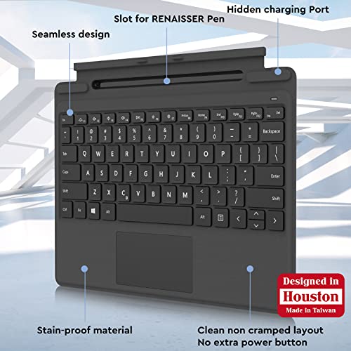 RENAISSER Pelican K8 Keyboard and Raphael 520C Stylus