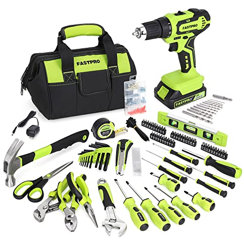 Vibrant 20V Cordless Drill Driver and 232-Piece Tool Set