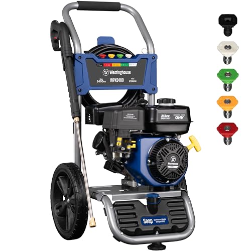 Westinghouse WPX3400 Gas Pressure Washer - VIP Edition
