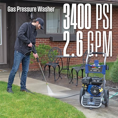Westinghouse WPX3400 Gas Pressure Washer - VIP Edition