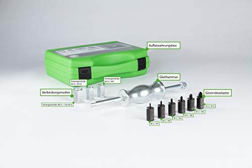 Kukko Ks-22-01 Slide Hammer Set with Adaptors