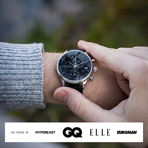 Vintage 1844 Chronograph Stainless Steel Mens Watch, Analog