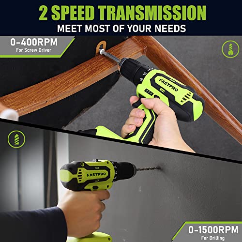 Vibrant 20V Cordless Drill Driver and 232-Piece Tool Set