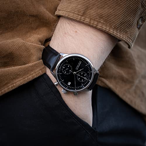 Vintage 1844 Chronograph Stainless Steel Mens Watch, Analog