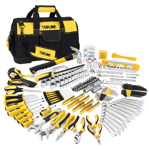 TOPLINE 467-Piece Mechanics Tool Set with 16-Inch Bag