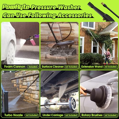 VIP Shopper: PowRyte Pressure Washer, Foam Cannon, 3800 PSI