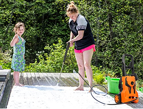 4000PSI Electric Power Washer with Foam Cannon & 4 Tips