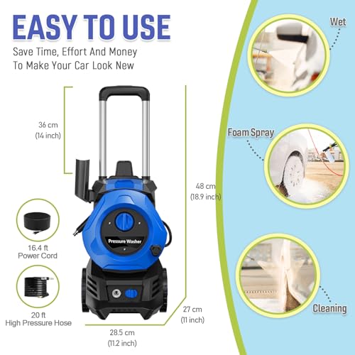 VIP Electric Pressure Washer - Ideal for Garden & Patio