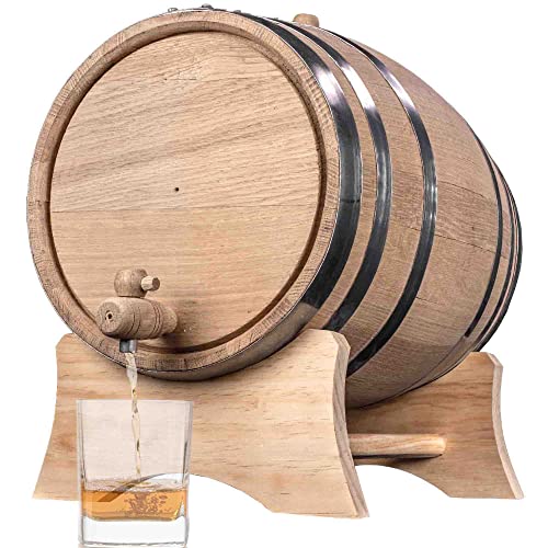 Oak Barrel Distillery Series with Accessories - Charred Bourbon