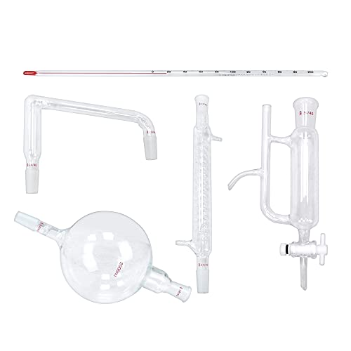 2L Glassware Distillation Kit for Essential Oil Extraction