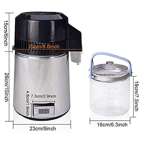 WMN_TRULYSTEP 4L/1Gal Electric Countertop Alcohol Distiller Kit