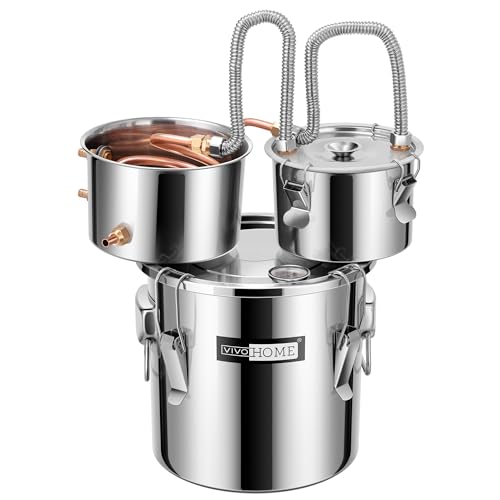 VIVOHOME 13.2 Gal Alcohol Still Home Brewing Kit