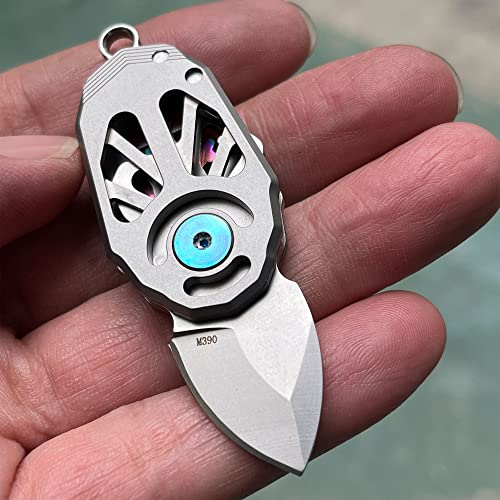 WANERSEN Titanium Pocket Folding Knife for VIP Outdoor Carry