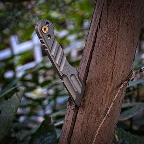 Titanium Alloy Pry Bars Multi Tool KeyChain Gear