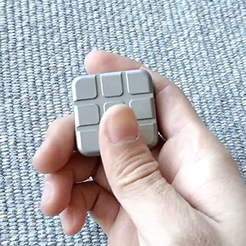 Stainless Steel Rotating Cube Fidget Slider - VIP Edition