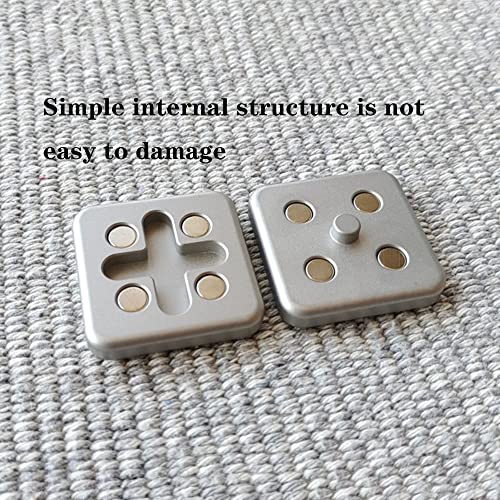 Stainless Steel Rotating Cube Fidget Slider - VIP Edition