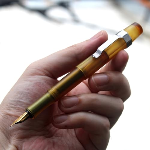 VIP Smart Shopper: WANERSEN Amber Fountain Pen, Resin Body
