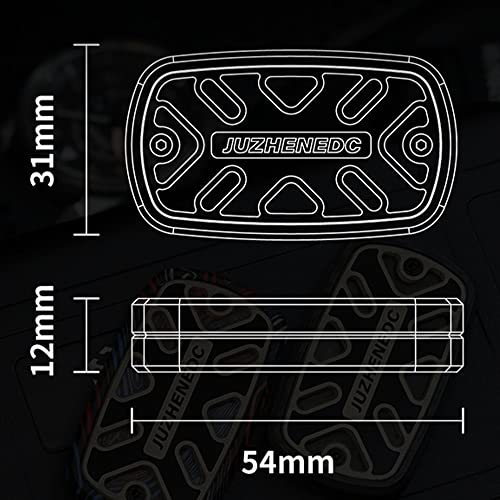 WANERSEN Carbon Fiber EDC Fidget Slider Anxiety Reliever