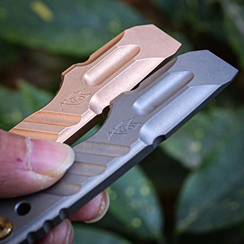 Titanium Alloy Pry Bars Multi Tool KeyChain Gear
