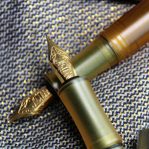 VIP Smart Shopper: WANERSEN Amber Fountain Pen, Resin Body