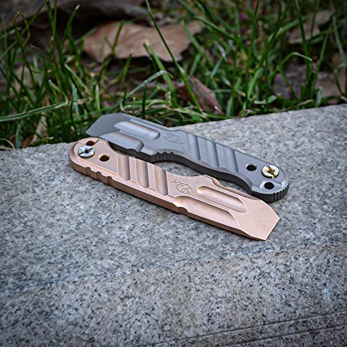 Titanium Alloy Pry Bars Multi Tool KeyChain Gear