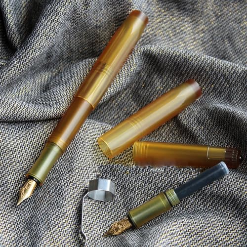VIP Smart Shopper: WANERSEN Amber Fountain Pen, Resin Body