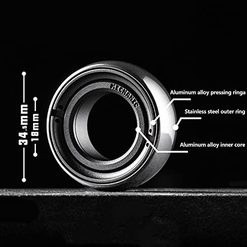 WANERSEN Copper Spinner Ring Fidget EDC Toy