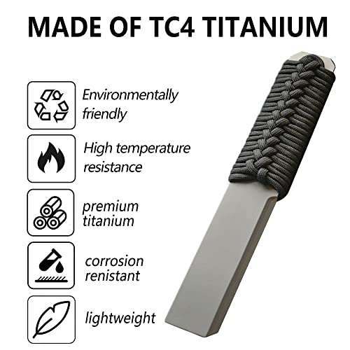 Titanium EOD Breacher Bar Pry Bar Tool, 7.8