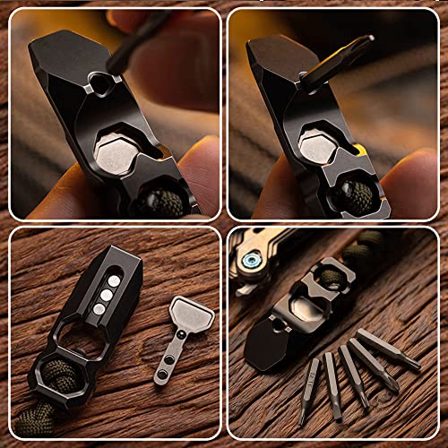 Mini Titanium Breacher Bar with 5 Batch Pry Bar