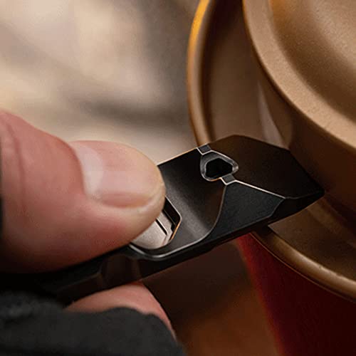 Mini Titanium Breacher Bar with 5 Batch Pry Bar