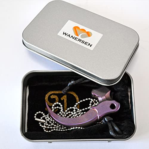 Titanium EDC Gear Eagle Claw Key Chain Tool