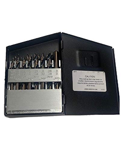 21-Piece Norseman Hi-Molybdenum Steel Drill Bit Set